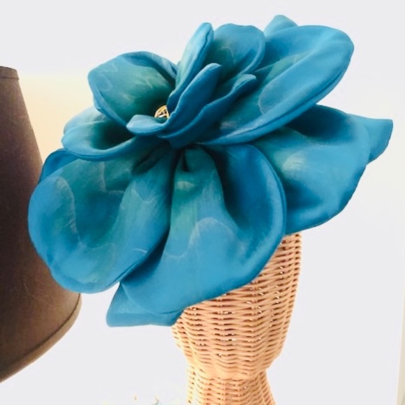 Kentucky Derby Hat Fascinator Christine A. Moore Luxury Design Royal Ascot Style - Picture 7 of 10